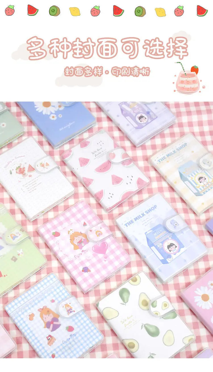 Kawaii Mini Portable Notebook Small Notepad For Daily Notes School Office Stationery Convenient To Carry Cute