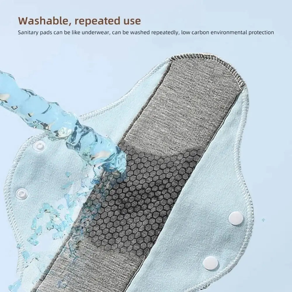Reusable Adult Diaper Cotton Washable Panties Panty Liners Elderly Prevent Urine Leakage Feminine Hygiene Pad Period