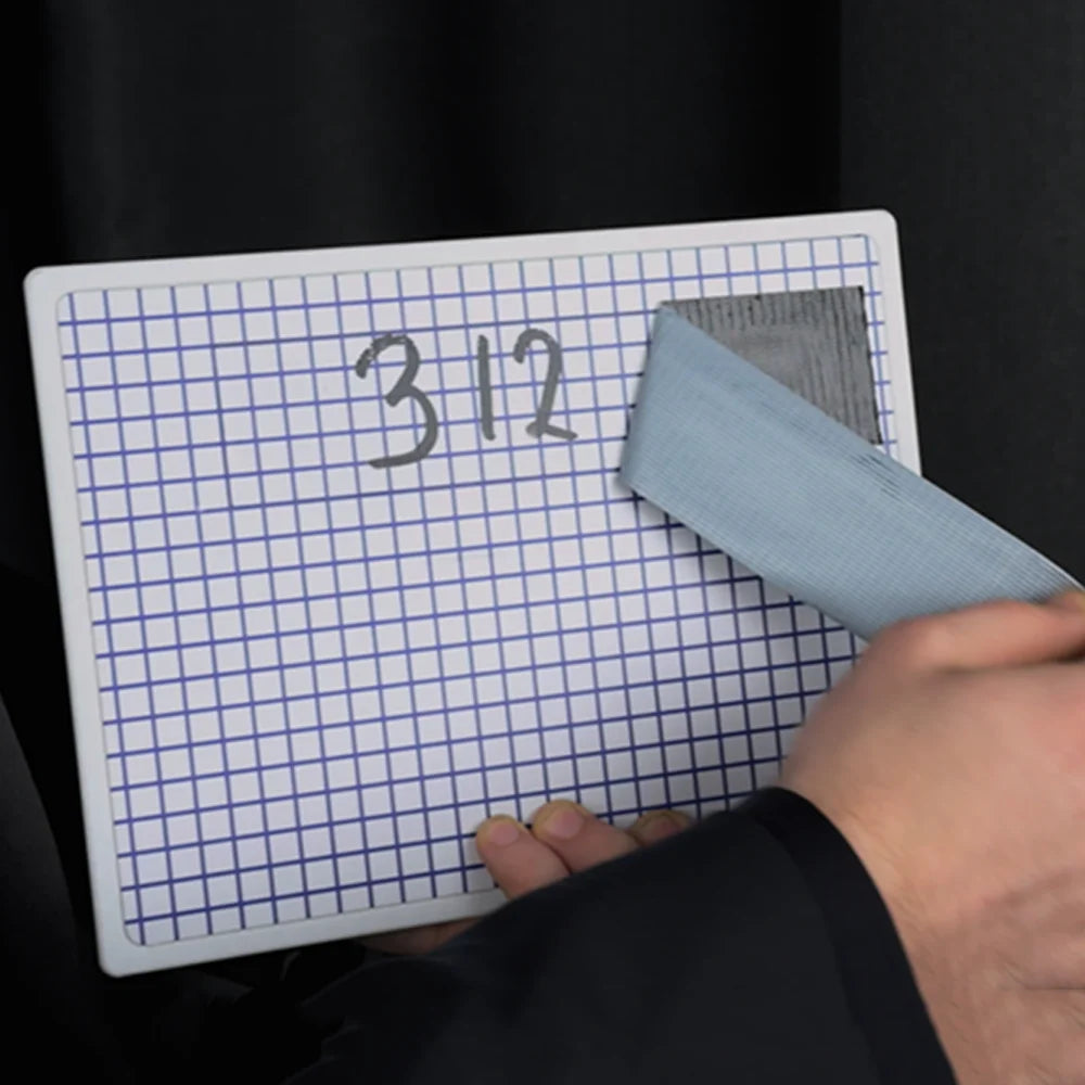Mental Tape Board Magic Tricks Predictions Magia Board Magician Close-up Stage Illusions Gimmicks Mentalism Props Easy to Carry