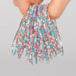 5pcs Fashion Colorful Acrylic Crystal Rhinestone Elastic Bracelet For Women Stretch Wristband Wedding Bracelets Daily Jewelry