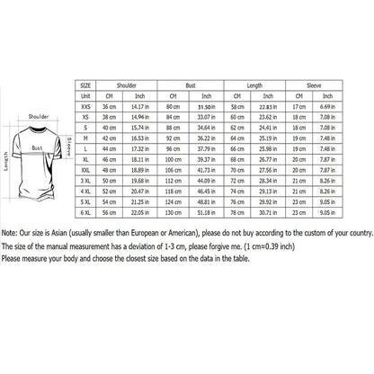 Fashionable New Fun Fresh Fruit Pattern Printed Men's T-shirt Summer Popular Harajuku Personalized Round Neck Comfortable Short