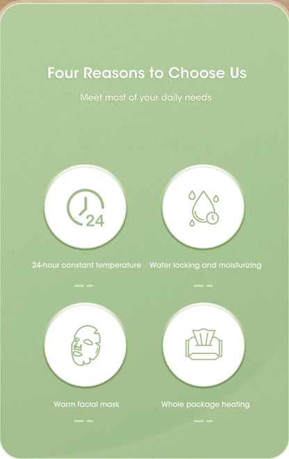 Baby Wet Wipe Warmer Tissue Heater Warming Machine Wipes Heating USB Cotton Towel Smart Polypropylene Baby
