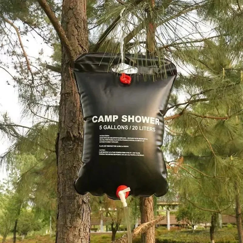 Car Camping Equipment, Shower Water Bag, Picnic Water Storage Bag, Shower Water Bag, Outdoor Camping Folding Water Bag