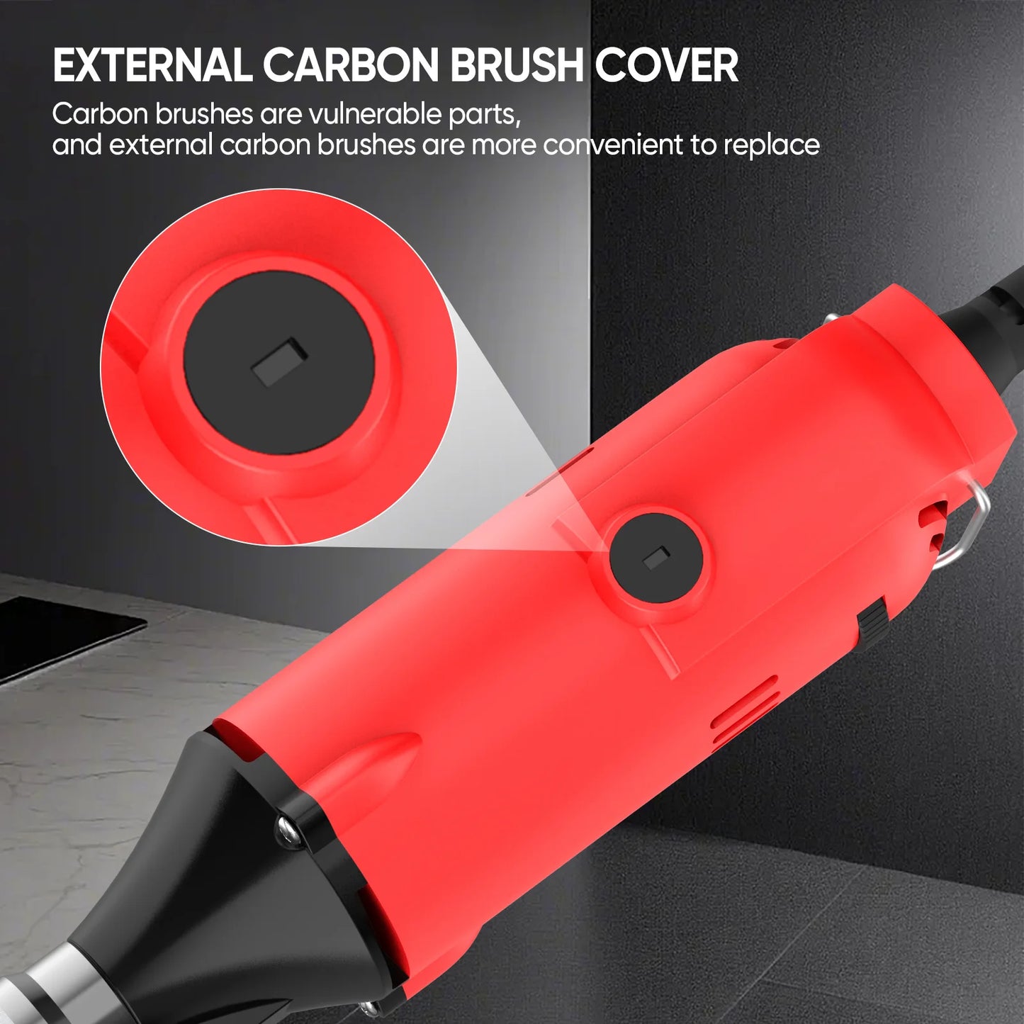 90° Ceramic Tile Beauty Sewing Tool Electric Straight Grinder 6 Variable Speeds Cleaning Machine Grinder Sander Polisher