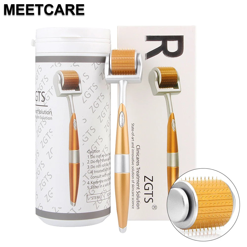 ZGTS 192 Needle Derma Roller Micro Needle Dermaroller Mesotherapy Face Care and Hair-loss Scar Stretch Mark Removal