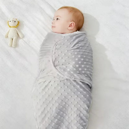 Newborn Baby Blanket, Baby Swaddle, Autumn And Winter Swaddle, Newborn Cartoon Blanket, Suitable for 0-6 Months