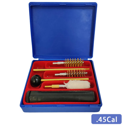 5Pcs/Set Gun Cleaning Kit Pistol Bore Cleaner Brush/Mop for .22/.223/.357/.38/.45 Cal 9mm 5.56mm Universal Gun Cleaning Set