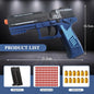 SIG17 Throwing Shell Soft Bullet Toy Gun with Blowback Outdoor Sports CS Game Pistol Launcher Model Birthday Gift