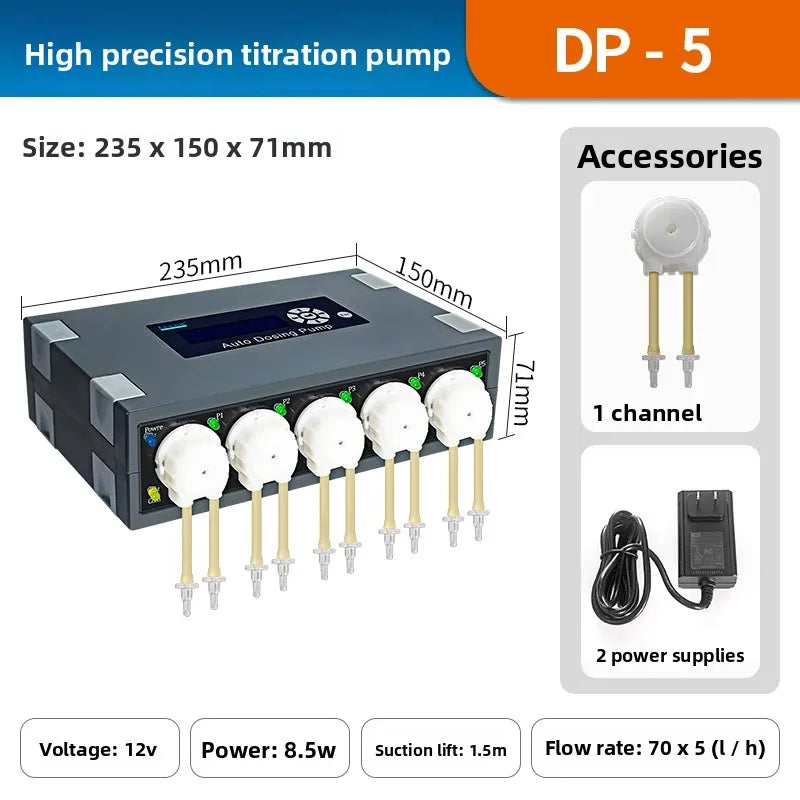 JEBAO DP-4 DP-5 DP-2 DP-3S DP-4S DP-3 Automatic titration pump peristaltic pump Dosing pump Aquarium automatic infusion machine
