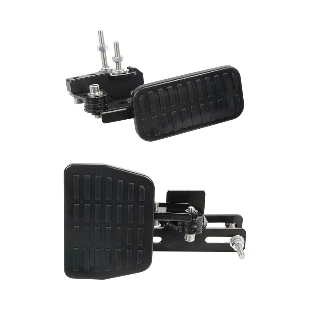 Gas and Brake Pedal Extenders Suitable For Most Vehicles Pedal For Go Kart Adjustable Length Angle Auto Vehicles Brake&Accelerat