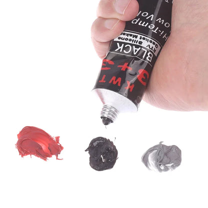 1pc Car Sealant RTV Silicone Gasket Maker 3 3 Black Hi-Temp Sealant Oil Resistant for Engines Automotive Sealant
