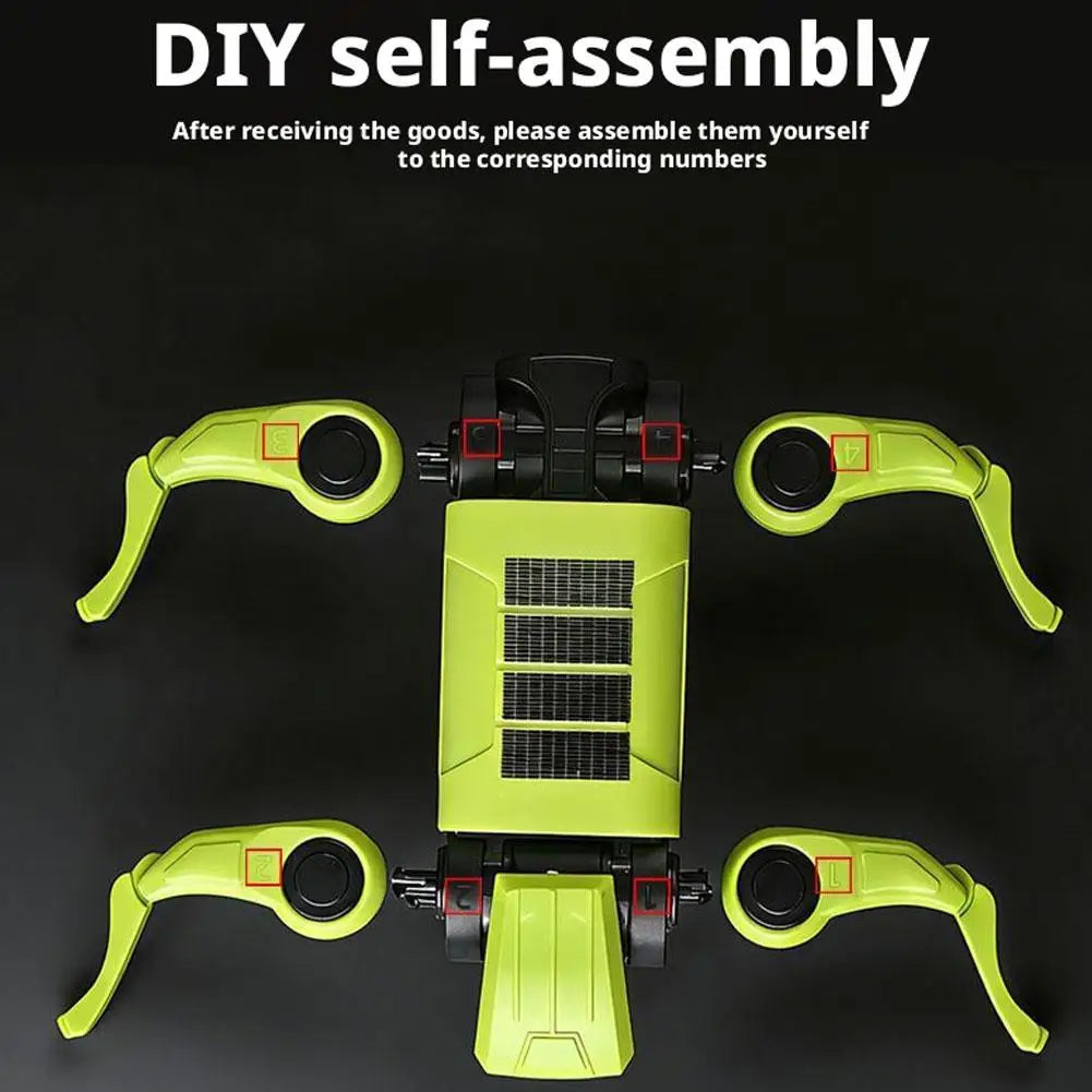 1-10PCS DIY Assembly RC Robot Dog Toy Remote Control Mechanical Robot Kit Science Teaching Model Electric Set Gift For Boys Kids