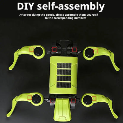 1-10PCS DIY Assembly RC Robot Dog Toy Remote Control Mechanical Robot Kit Science Teaching Model Electric Set Gift For Boys Kids