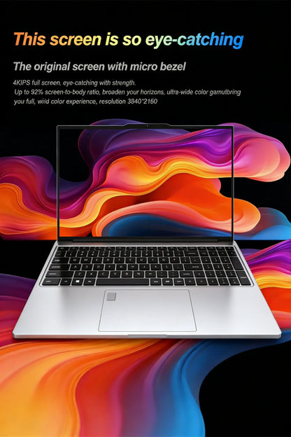 15.6' Windows 11 Pro Laptops Intel Core I9-10980HK 16GB RAM 1TB SSD Office Gamer Study Notebook Computer PC