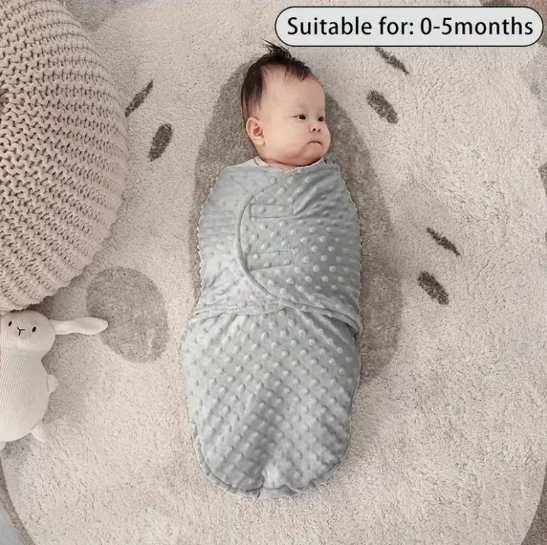 Newborn Baby Blanket, Baby Swaddle, Autumn And Winter Swaddle, Newborn Cartoon Blanket, Suitable for 0-6 Months