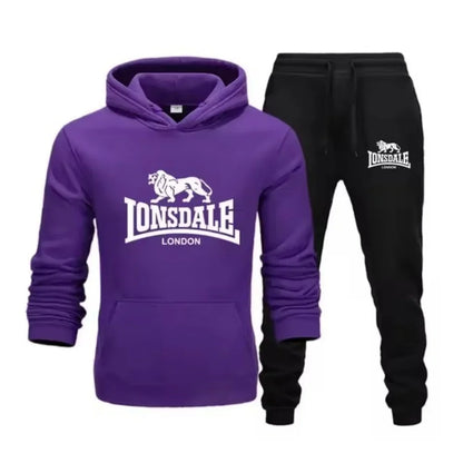 Animal Leopard 2025 Spring Autumn high-quality casual men s sportswear set printed men s hoodie two-piece set sweatshirt
