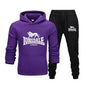 Animal Leopard 2025 Spring Autumn high-quality casual men s sportswear set printed men s hoodie two-piece set sweatshirt