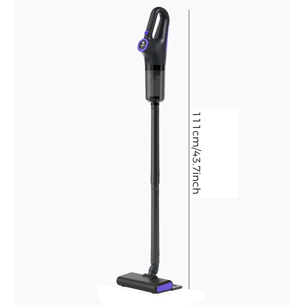 2-in-1Electric Vacuum Cleaner Portable Handheld Carpet Floor Cleaning Machine Wireless Cordless Electric Mop Rechargeable Floor Mopping Wet & Dry Home Cleaner