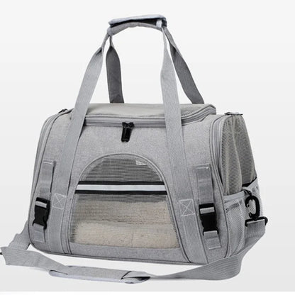 2026 Portable Pet Bag, Handheld Dog Carrier, Foldable Cat Travel Bag, Breathable Outdoor Car Carrier for Small Pets