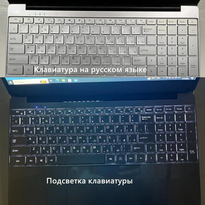 AKPAD 15.6-Inch IPS Display Laptop 16GB RAM 2TB SSD Intel Celeron 11th Gen N5095  Windows 11 Pro - Portable Office Notebook PC