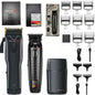 7500RPM Babymodel PRO Men's Professional Barber Shop Hair Salon Hair Clipper Trimmer Shaver Set Powerful Motor DLC Alloy Blade