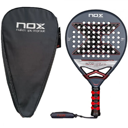 Nox 3D Carbon Fiber Power Racket, Stereo Structure Rebuild Tennis Hit Experience, Immersive Advanced Court, Tech Enabled 2023-26