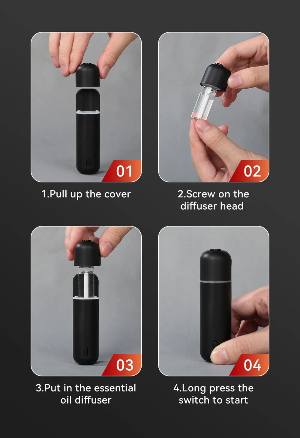 Car Air Freshener Fragrance Diffuser Aromatherapy Flavoring For Cars Essential Oil Diffuser Electric Aroma Diffuser