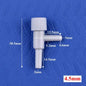 5/10/20pcs Aquarium Air Flow Control Valve Tap Fish Tank Air Water Flow Regulator Hose Connector Control Valve Oxygen Tube