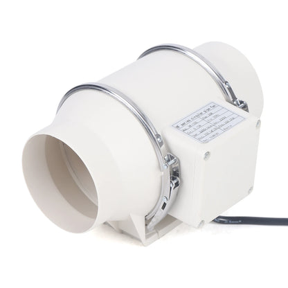 220V Exhaust Fan Silent Duct Ventilation Fan 2600RPM Duct Fan Pipe Extractor for Kitchen Bathroom Toilet (HF-100/HF-150/HF-200)