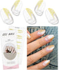 16/20/22Tips Semi-Cured Gel Nail Wraps Full Cover Manicure DIY Waterproof Long Lasting Gel Nail Stickers set for UV Lamp Need