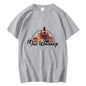 Summer Men T-shirt Cotton Blend Funny Malt Whiskey Print Summer Loose O-neck Cool T Shirt for Men Short Sleeve T-shirt Male Tee