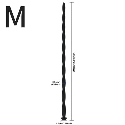 5 Sizes Soft Silicone Urethral Dilator Horse Eye Stick Penis Rod Male Masturbation Blockage Stimulator Catheter Sex Toys for Men