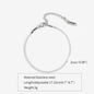 Gold Silver Color Stainless Steel Flat Chain Bracelet For Men Retro Jewelry Trendy Accessories Women Wrap Bangle