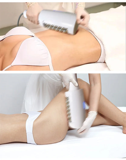 EMS Vacuum Inner Ball Roller 360° Rolling Machine: Cellulite Massage Weight Loss & Body Slimming Fat Removal Device