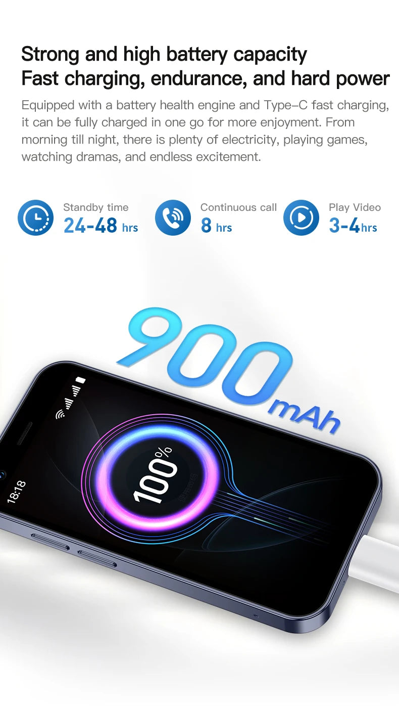 SERVO 18SE MINI Android Mini Smartphone 3G WCDMA 2GB RAM 16GB ROM Wi-Fi Hotspot GPS 3.0" Touch Small Smart Phones 2 SIM Standby