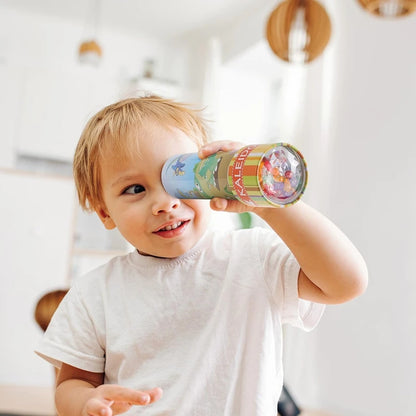 Scalable Rotation Magic Kaleidoscope Classic Animals Kaleidoscopes Clear View Retro Toys Gift for Kids Classic Educational Toy