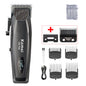Kemei KM-1856 Professional Hair Clipper LED Display Cordless USB Interface Professional Men's Haircut Machine Hair Cutting