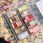 10Rolls Plaid Thousand-Bird Bow  Stars Nail Foils Transfer Paper  Nail Art Stickers  Manicure Set Decal  Nails Decoration