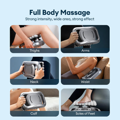 48-Heads Fascia Gun High-Frequency Vibration Body Massage Gun Back and Waist Massager Neck Shoulder Massager Muscle masajeador