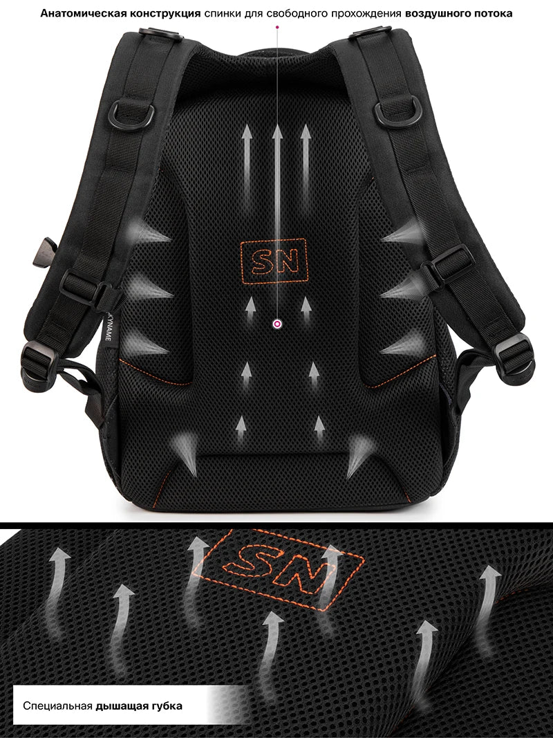 Brand School Bag for Boys Multifunctional Cartoon Pattern Kids Satchels Orthopedic Waterproof Backpack Children Student Mochila