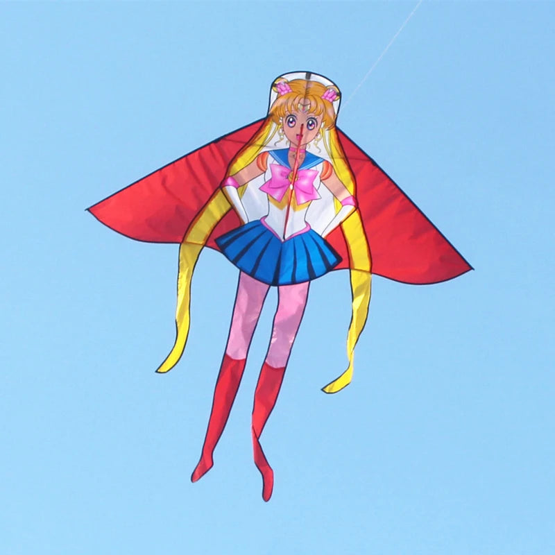 Cartoon kites flying toys for children kites line outdoor kites professional wind kites brinquedos meninos cerf-volant vlieger