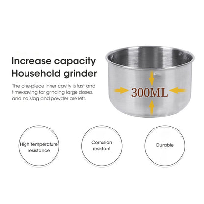 2024 NEW Mini Electric Grinder Household 300ml Ultrafine Baby Food Pulverizer Coffee Grinder Spice Pepper Grinder Grain Mill
