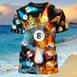 Love Billiards Snooker Fitness T Shirt 3D Print Gym Clothing Men Shirts Fashion Streetwear T-shirt Funny Unisex Short Sleeve Top