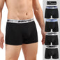 4pcs Cotton Boxer Shorts Soft Men's Panties BONITOS Letter Waistband Men Underpants Boxer Briefs Sexy Underwear for Man Boxers