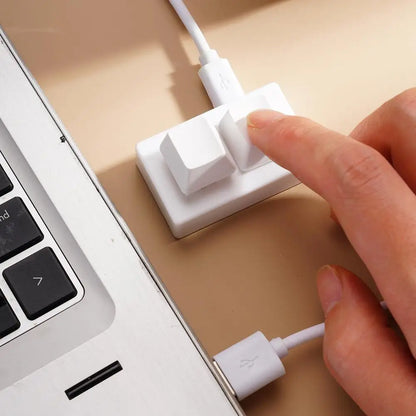 2-key Shortcut Keyboard Copy And Paste USB Custom Programmable Macro Mechanical Keyboard Hot Key Mouse