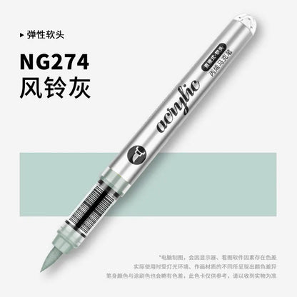 1 PC 120 Colors Acrylic Paint Marker Pens Professional Drawing Pens for Graffiti Manga School Aesthetic Stationery Art Supplies