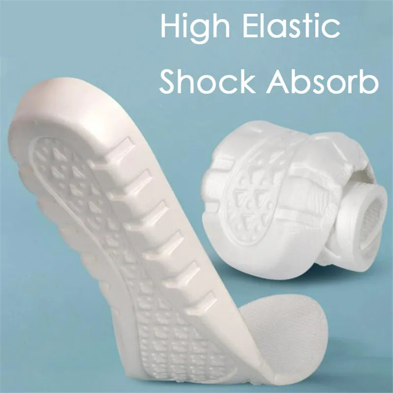 1Pair High Elasticity Memory Foam Insoles for Men Sport Insole Soft Arch Support Shoe Pads Breathable Feet Care Insert Cushion
