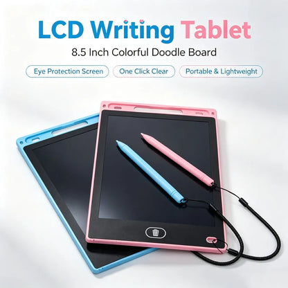 8.5 Inch LCD Drawing Tablet Electronic Writing Board Handwriting Pads Portable Doodle Board  Travel Educational Toy Gift for Kid
