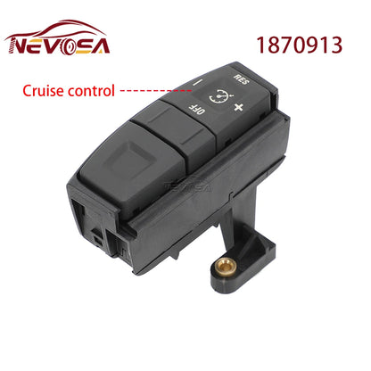 Green Light For SCANIA P G R T Series Steering Wheel Module Telephone Menu Switch Adaptive Cruise Control Truck Switch Button