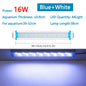 Extensible Waterproof Clip on Lamp For Fish Tank Super Slim Fish Tank Aquatic Plant Grow Aquarium LED Light 18-58cm 220V